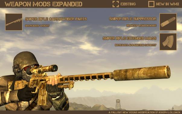 Fallout new vegas mod special weapons